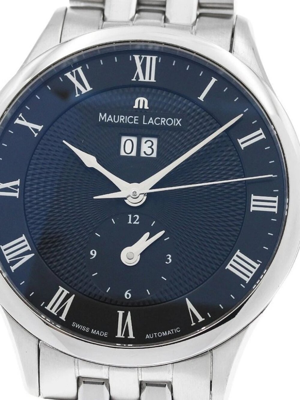 MAURICE LACROIX Masterpiece MP6707-SS002-310 Grand Date GMT Automatic